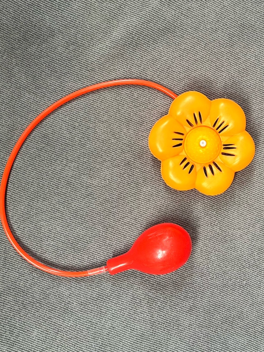 Clown squirting flower plastic costume accessory